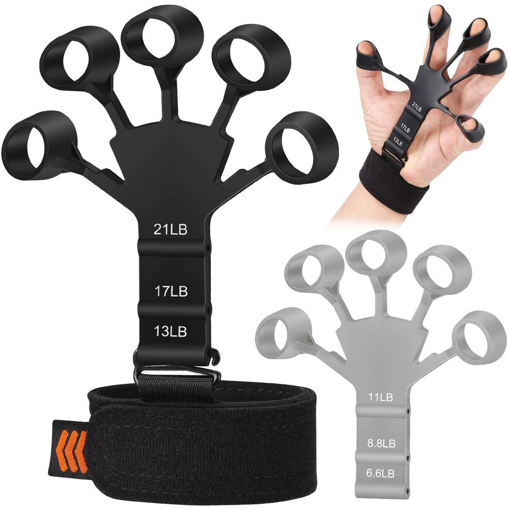Finger Gripper Hand Strengthener with 6 Resistance Levels by HitMyNeed