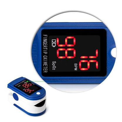 Finger Pulse Oximeter with SpO2 and Heart Rate Monitor by HitMyNeed