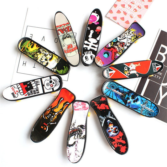 Finger Skateboards Mini Toy Set (10 Pack) by HitMyNeed