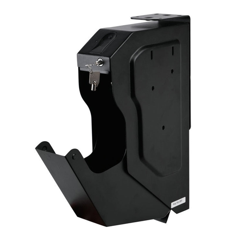 Fingerprint Biometric Handgun Safe with Key Backup by HitMyNeed