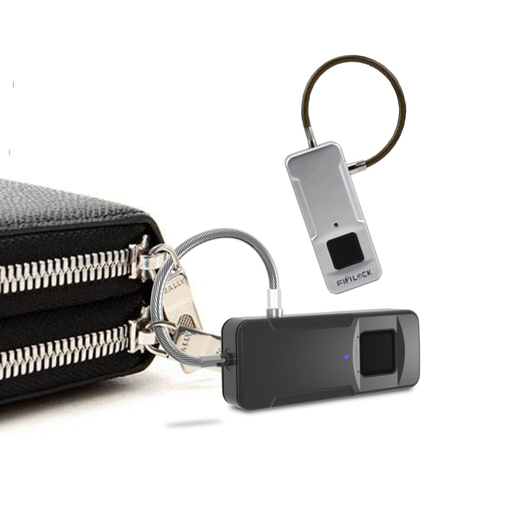 Fingerprint Smart Padlock with Keyless Access by HitMyNeed