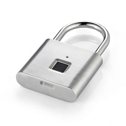 Fingerprint Smart Padlock with USB Rechargeable Battery by HitMyNeed