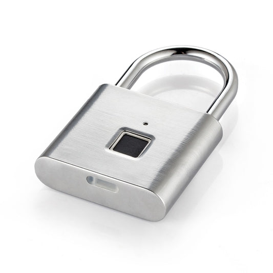 Fingerprint Smart Padlock with USB Rechargeable Battery by HitMyNeed