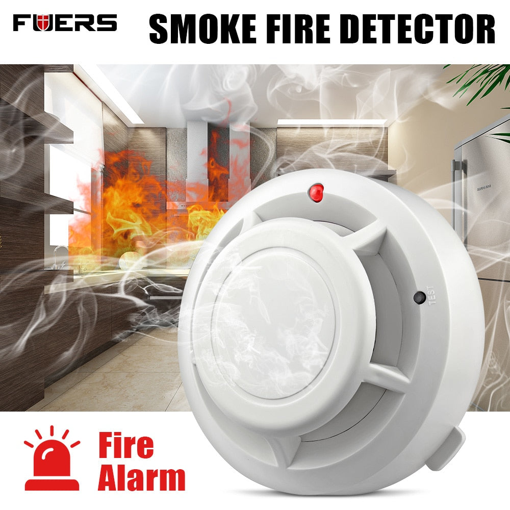 Fire Alarm Smoke Detector Ceiling Mounted 85dB by HitMyNeed