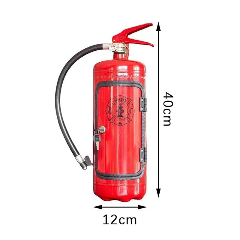 Fire Extinguisher Wine Bottle Storage & Gift Box by HitMyNeed