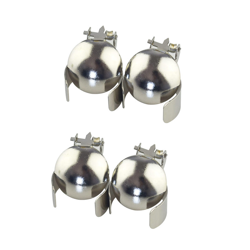 Fire Resistant Automatic Candle Snuffer (4 or 8 pcs) silver-4pcs by HitMyNeed