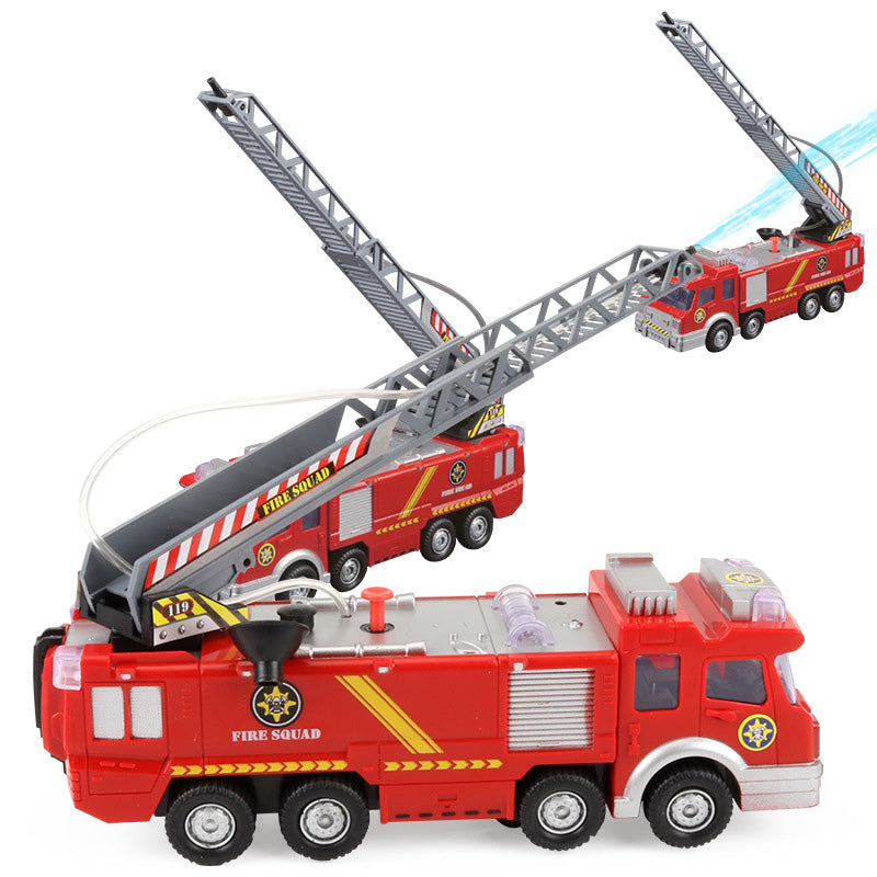Fire Truck Toy with Working Water Sprinkler by HitMyNeed