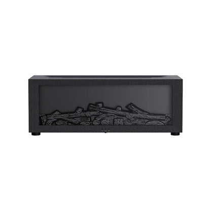 Fireplace Aroma Diffuser Humidifier with Remote & LED black by HitMyNeed