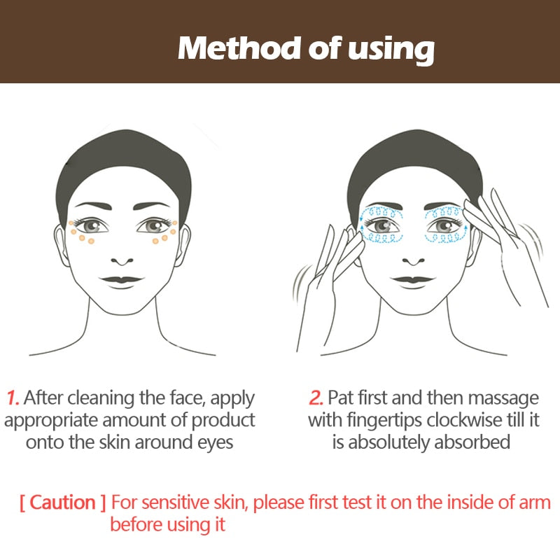 Firming Eye Cream for Wrinkles and Dark Circles by HitMyNeed