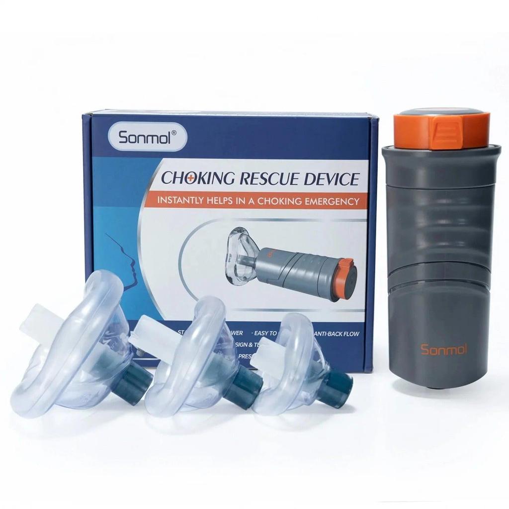 First Aid Anti Choking Device with 3 Masks for All Ages by HitMyNeed
