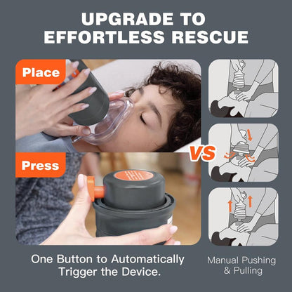First Aid Anti Choking Device with 3 Masks for All Ages by HitMyNeed