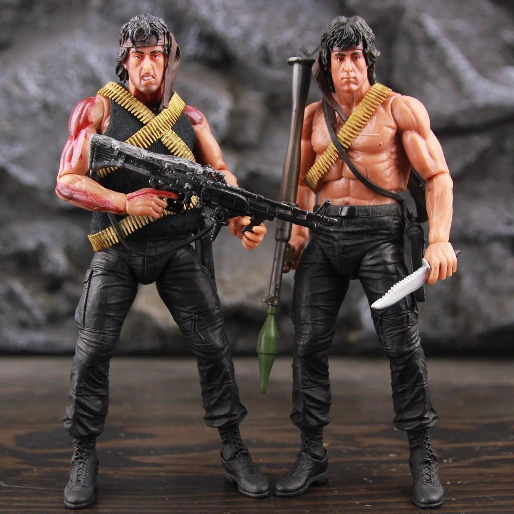 First Blood John J. Rambo 7" Action Figure Collectible by HitMyNeed