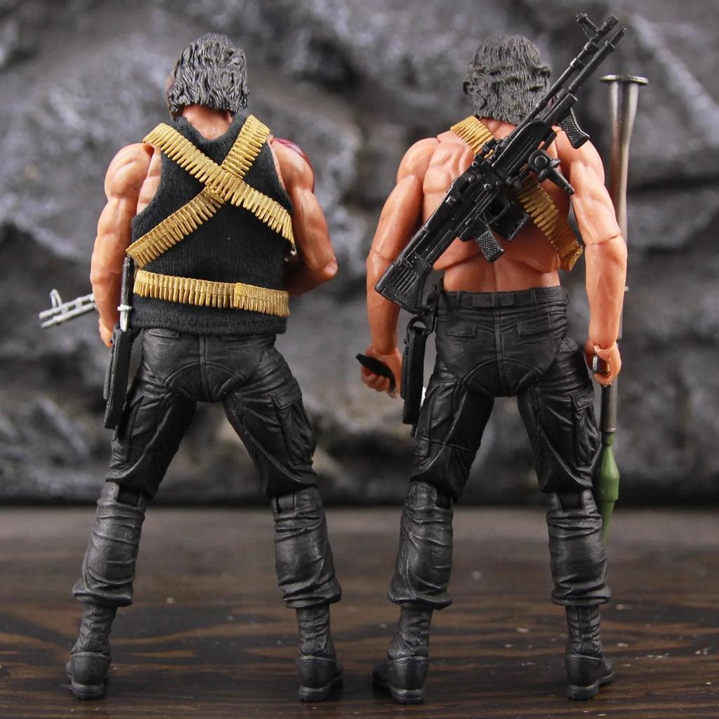 First Blood John J. Rambo 7" Action Figure Collectible by HitMyNeed