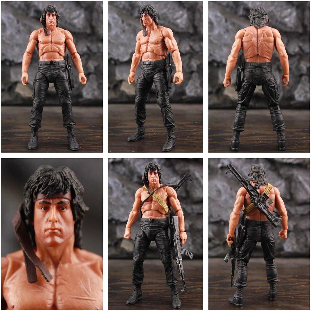 First Blood John J. Rambo 7" Action Figure Collectible by HitMyNeed