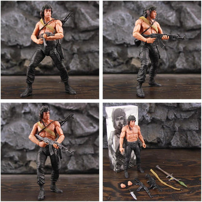 First Blood John J. Rambo 7" Action Figure Collectible by HitMyNeed