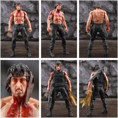 First Blood John J. Rambo 7" Action Figure Collectible by HitMyNeed