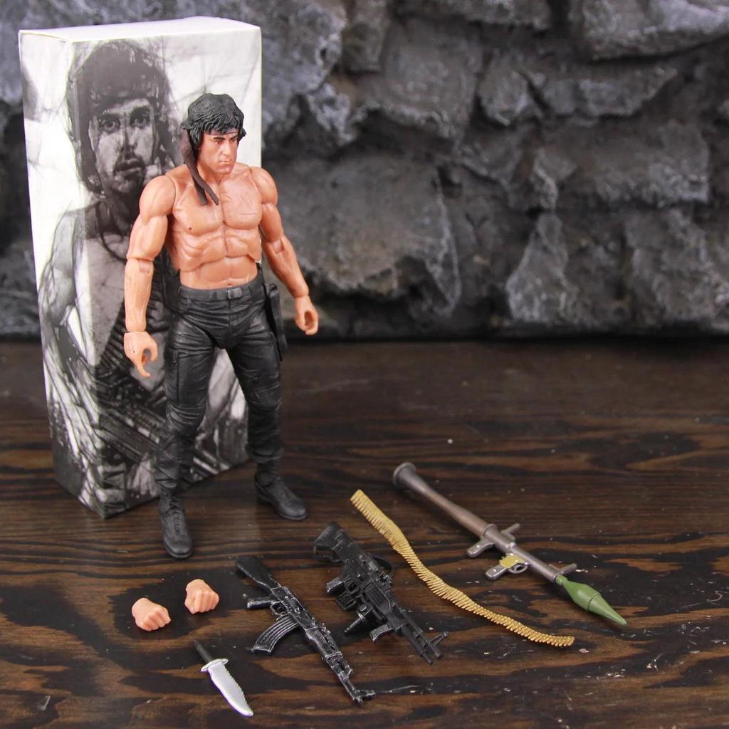 First Blood John J. Rambo 7" Action Figure Collectible standard-ed by HitMyNeed