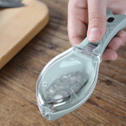 Fish Scale Scraper with Cover and Comfort Handle by HitMyNeed