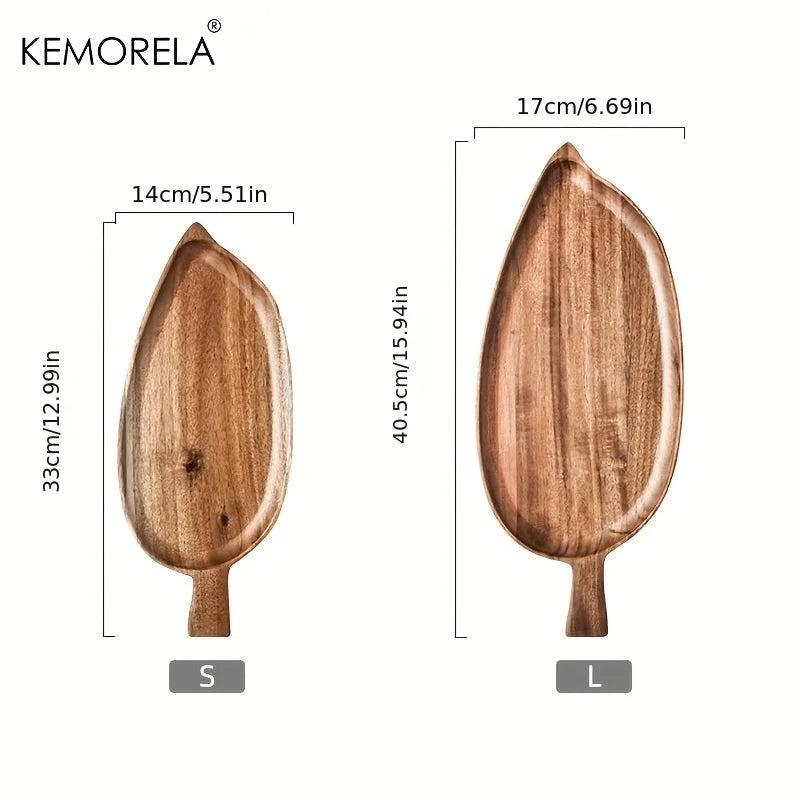 Fish Shape Wooden Serving Tray for Sushi & Breakfast by HitMyNeed