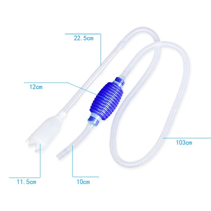 Fish Tank Gravel Cleaner Siphon with Filter by HitMyNeed