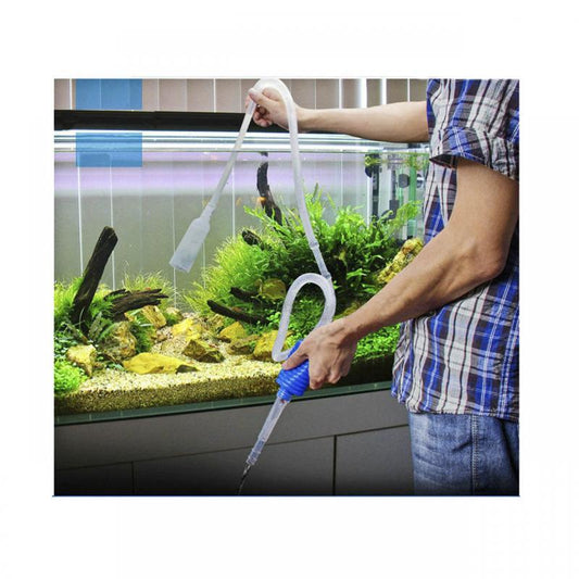 Fish Tank Siphon Aquarium Gravel Cleaner Pump by HitMyNeed