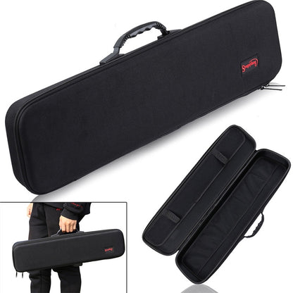 Fishing Rod Hard Case Travel Bag with EVA Protection by HitMyNeed