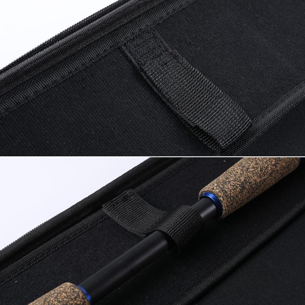 Fishing Rod Hard Case Travel Bag with EVA Protection by HitMyNeed