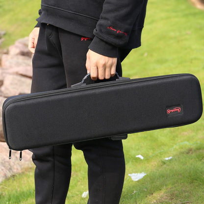 Fishing Rod Hard Case Travel Bag with EVA Protection by HitMyNeed