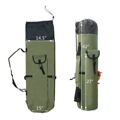 Fishing Rod Holder Bag with Multi-Rod Storage by HitMyNeed