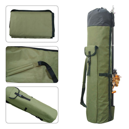 Fishing Rod Holder Bag with Multi-Rod Storage by HitMyNeed
