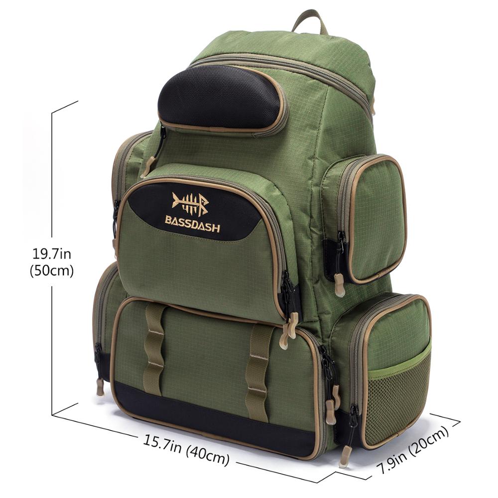 Fishing Tackle Backpack with Multiple Compartments by HitMyNeed