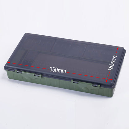 Fishing Tackle Box with Modular Storage Inserts by HitMyNeed