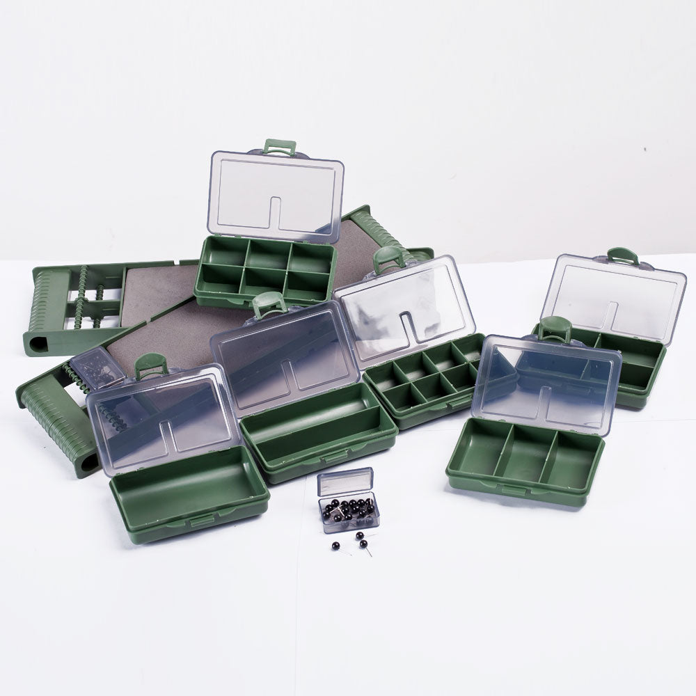 Fishing Tackle Box with Modular Storage Inserts by HitMyNeed