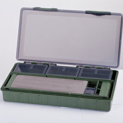 Fishing Tackle Box with Modular Storage Inserts by HitMyNeed