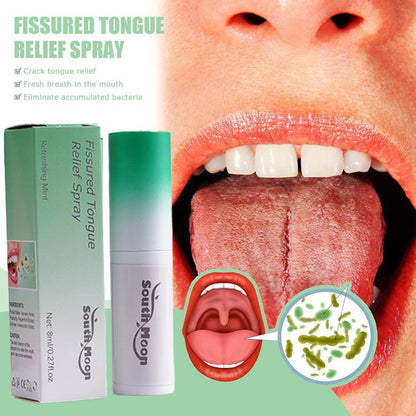 Fissured Tongue Relief & Breath Freshening Spray 8ml mint by HitMyNeed