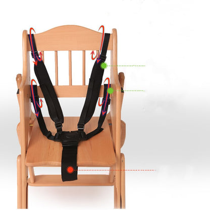 Five-Point Safety Harness for High Chair by HitMyNeed