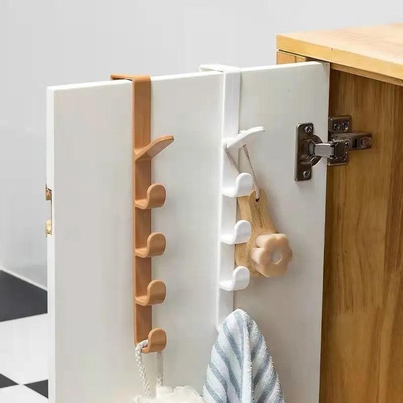 Five-Segment Portable Door & Wall Hook Rack by HitMyNeed