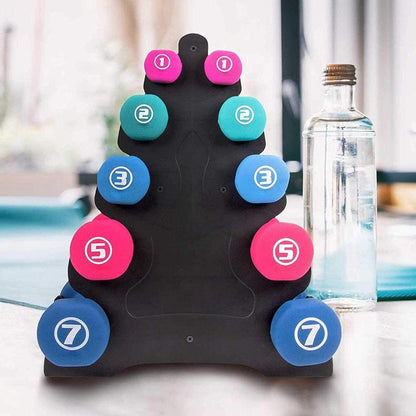 Five Tier Dumbbell Rack Stand for Small Weights by HitMyNeed