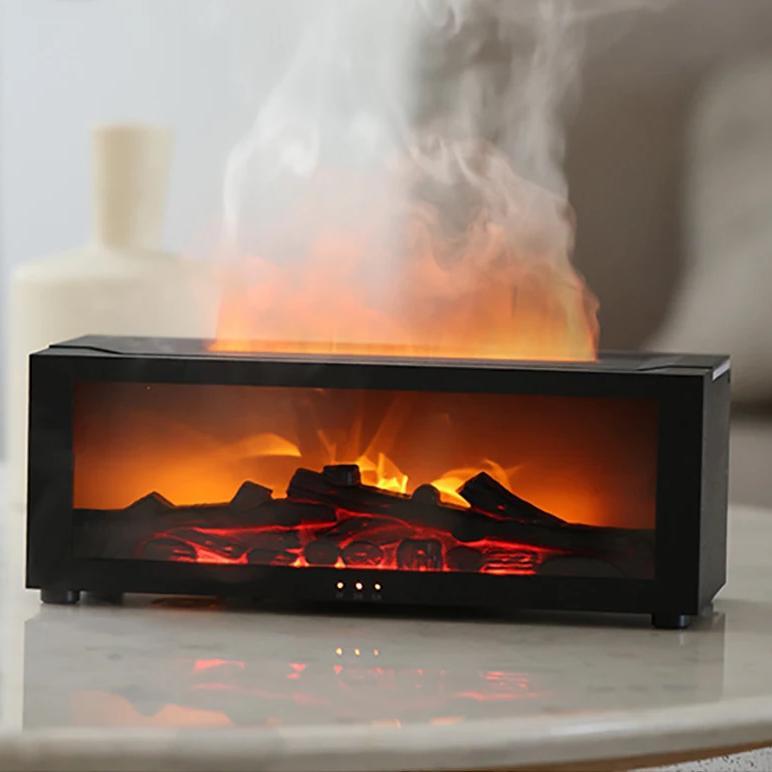 Flame Effect Essential Oil Humidifier with Remote by HitMyNeed