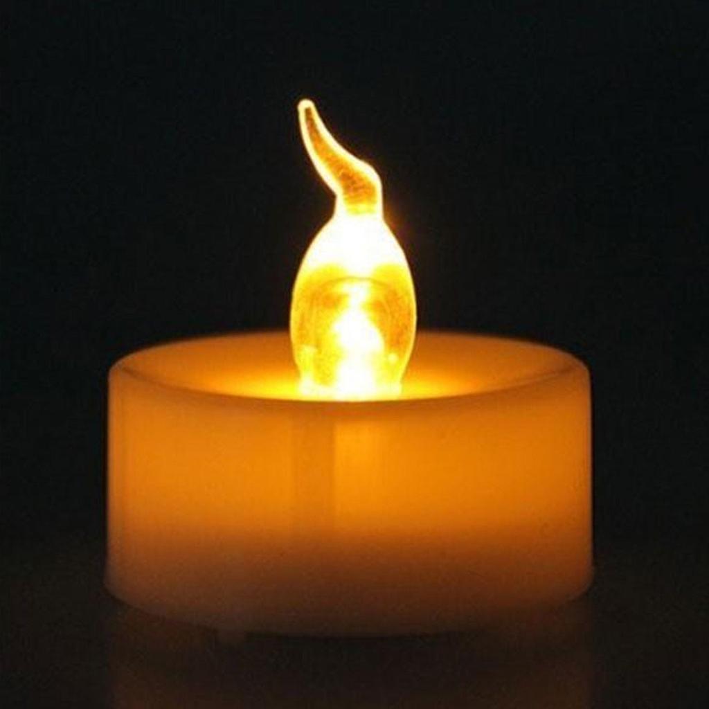 Flameless Battery Tea Lights (12 Pack) by HitMyNeed