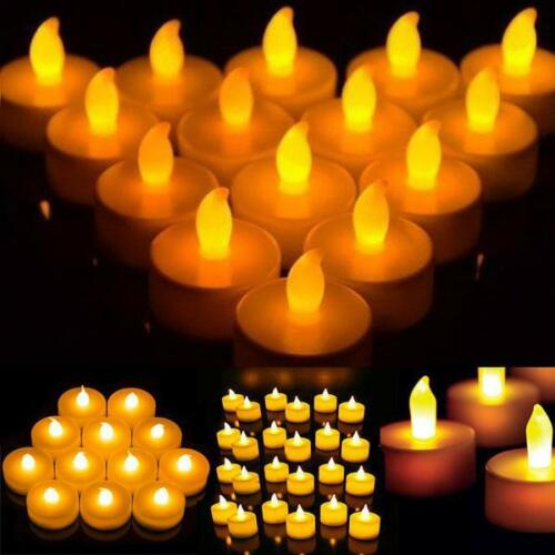 Flameless Battery Tea Lights (12 Pack) by HitMyNeed