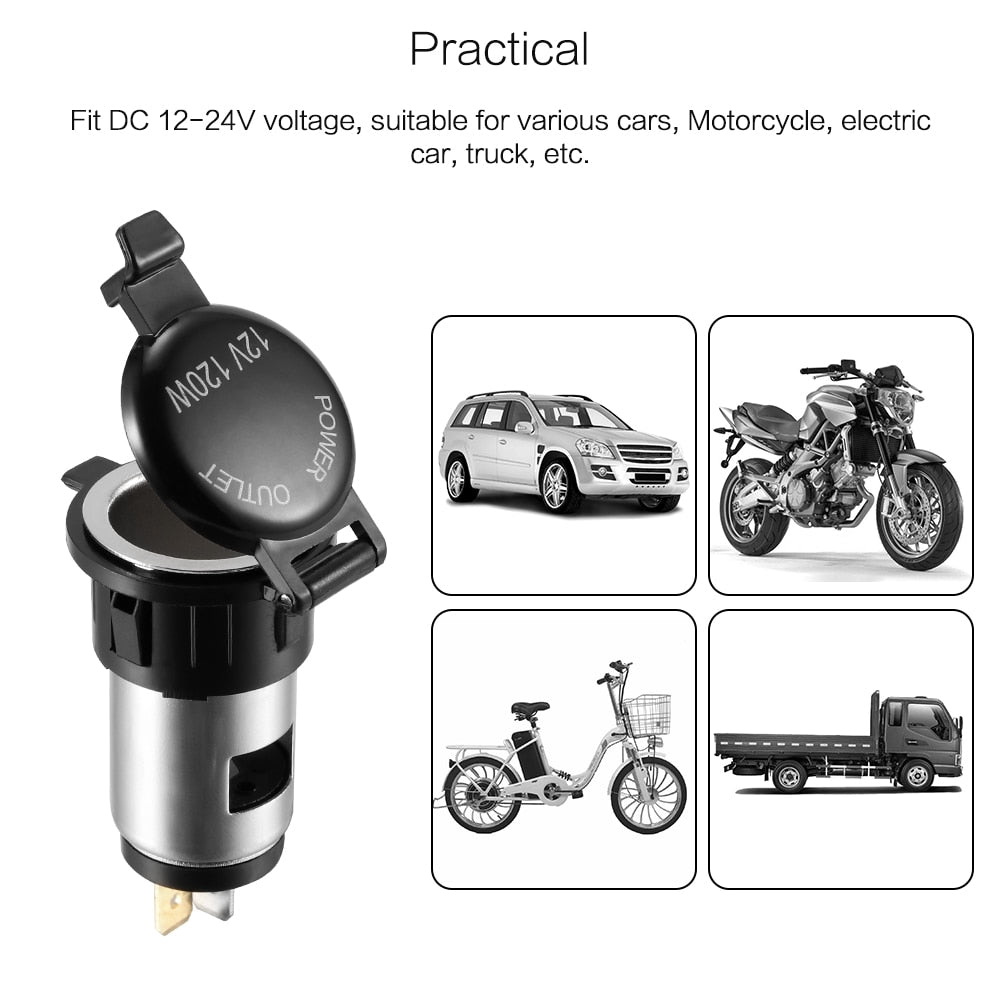 Flameless Cigarette Lighter Adapter for Cars 12-24V by HitMyNeed