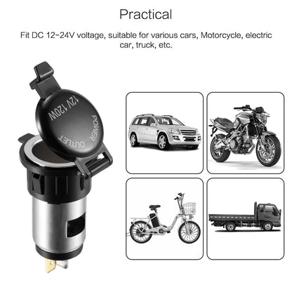 Flameless Cigarette Lighter Adapter for Cars 12-24V by HitMyNeed