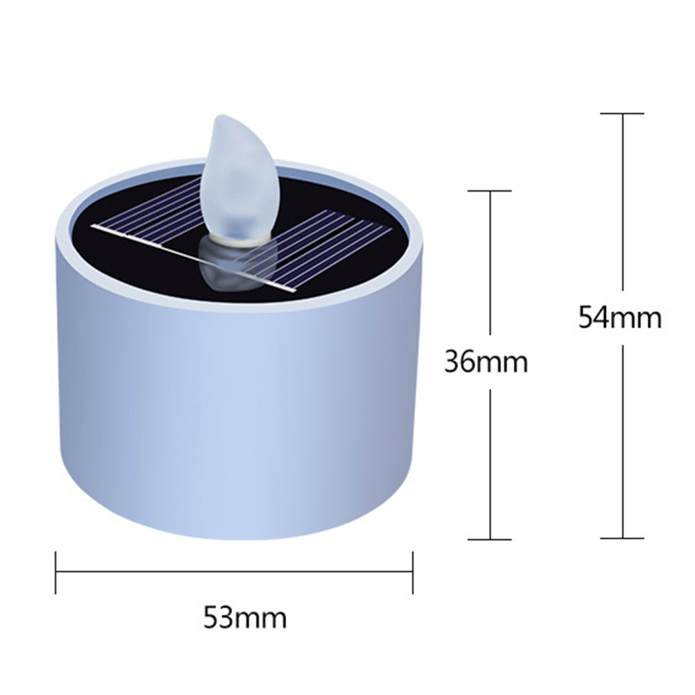 Flameless LED Solar Tea Lights for Outdoor Use by HitMyNeed