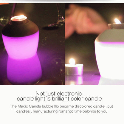 Flameless Scented RGB Candle with App Control by HitMyNeed