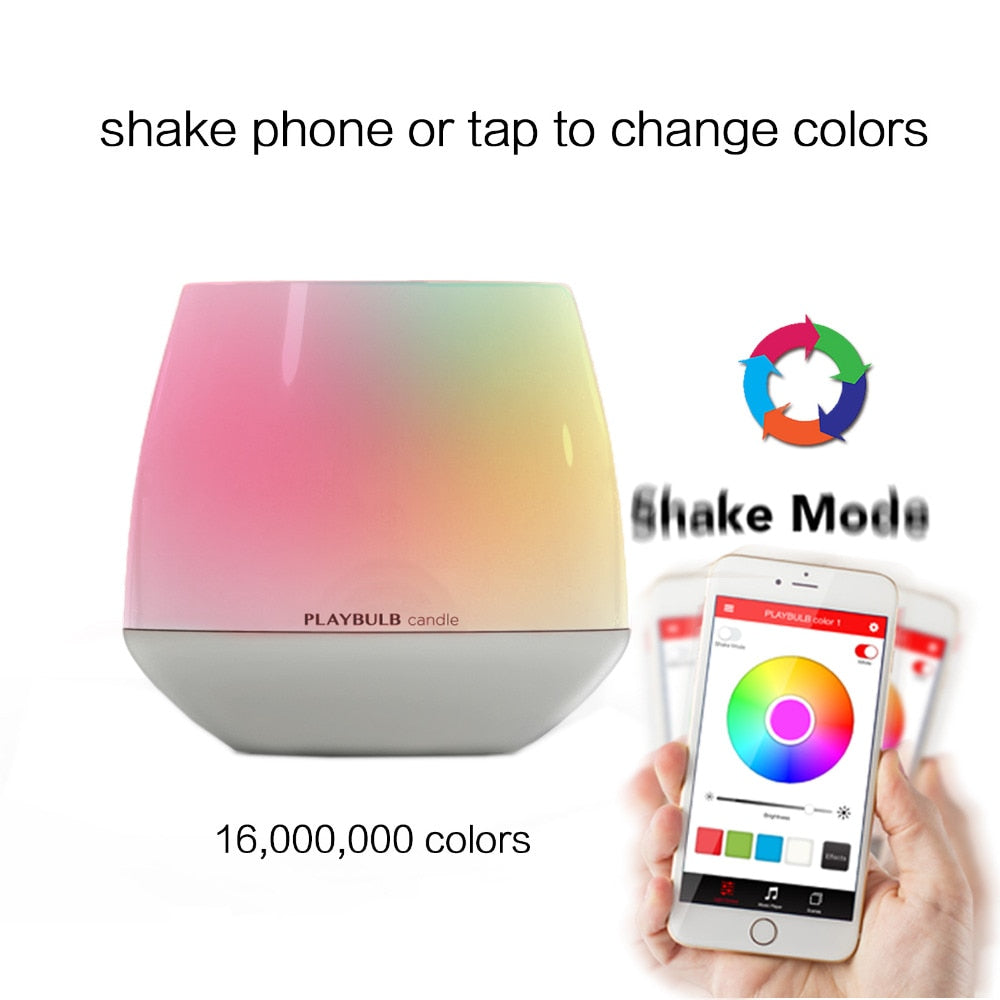 Flameless Scented RGB Candle with App Control by HitMyNeed