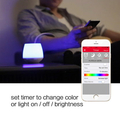 Flameless Scented RGB Candle with App Control by HitMyNeed