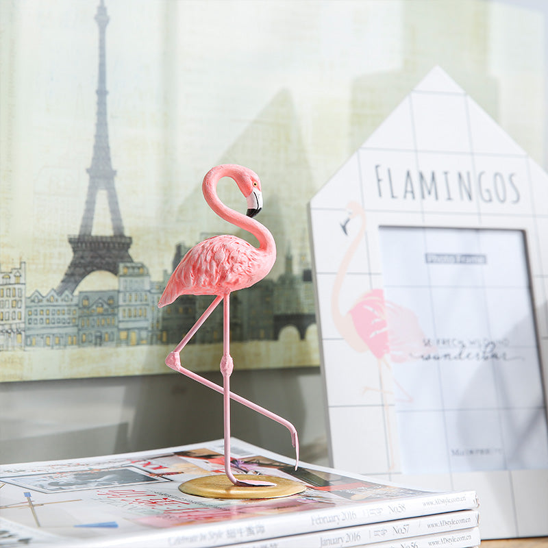 Flamingo Home Decor Figures Set of 3 by HitMyNeed