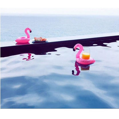 Flamingo Inflatable Drink Float Cup Holder by HitMyNeed