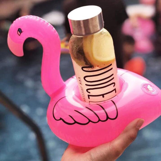 Flamingo Inflatable Drink Holder for Pool Parties by HitMyNeed